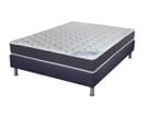 Matelas Ressort + Sommier Sp18 Volcan 160x200 Rhodes - Hauteur 24 Cm - Soutien Ferme