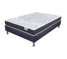 Matelas Mousse + Sommier Sp18 Volcan 140x190 Myriade - H. 21 Cm - Soutien Équilibré