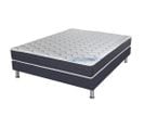 Matelas Ressort + Sommier Sr15 Volcan 160x200 Rhodes - H. 24 Cm - Soutien Ferme