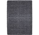 Shaggy - Tapis Uni à Poils Longs - Gris 240 X 340 Cm