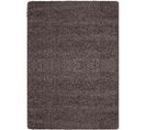 Shaggy - Tapis Uni à Poils Longs - Taupe 200 X 290 Cm