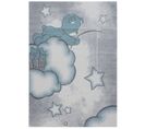 Ourson - Tapis D'enfant - Bleu 160 X 230 Cm