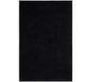 Tapis À Poils Longs Softy Noir Anthracite 150x150cm