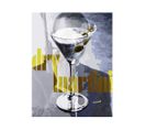 Cocktail - Signature Poster - Dry Martini - 30x40 Cm