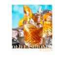 Cocktail - Signature Poster - Old Fashionned - 60x80 Cm