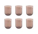 Lot De 6 Verre Aperitif Marron