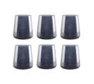 Verres à Eau Noir - Lot De 6