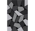 Tapis Geometrique Gris - 160x230