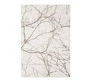 Tapis Marbre Crème Cuivré Argenté - Dubai 55 Crème - 200x290 Cm