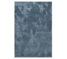 Tapis Uni Bleu Canard Lavable Doux - Loft - 230x160 cm