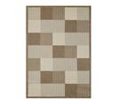 Tapis Extérieur Intérieur Tissé Marron Beige - Bahamas 141 - 150 x80 cm