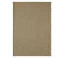 Tapis Extérieur Intérieur Tissé Uni Camel - Bahamas Marron - 80x150 Cm