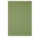 Tapis Extérieur Intérieur Tissé Uni Vert - Bahamas - 200 x 140 cm