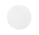 Tapis Uni Blanc Lavable Doux - Loft - 120 x 120 cm