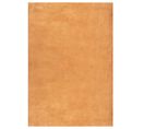 Tapis Uni Orange Lavable Doux - Loft Terracotta Orange - 160x230 Cm