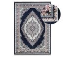 Tapis Oriental Bleu Tabriz Bleu - 240x330 Cm