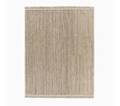 Tapis Extérieur Intérieur Effet Jute Géométrique Cassis 99 Beige - 160x230 Cm