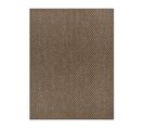 Tapis Extérieur Intérieur Effet Jute Bicolore Caracas 27 Noir - 80x150 Cm