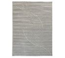 Tapis Extérieur Intérieur Arc Gris Alanya 33 Gris - 80x150 Cm