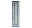 Tapis Lavable Bleu Istanbul 09 Bleu - 80x300 Cm