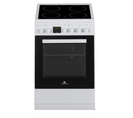 Cuisinière Vitrocéramique Cecv50fcw - 4 Feux -  L49,8 X H86 Xp67 Cm - Blanc