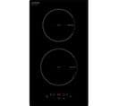 Domino Induction Encastrable - 2 Feux - 3600W - Noir