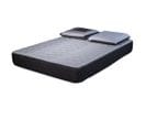 Matelas Luxe Mousse 35kg/m³ - 24 Cm - 160x200 Avec 2 Oreillers Viscoélastiques 60x60cm