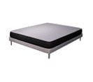 Ensemble Matelas Mousse Memory - 140x190cm - Accueil Mémoire De Forme - Sommier Blanc