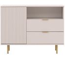 Buffet "nawil" - 41 X 80 X 107 Cm - Beige