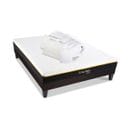 Pack Olympe 160x200 Cm Matelas Mousse + Sommier Bois + Accessoires