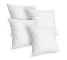 Lot De 4 Oreillers Chambord 60x60 Cm Duvet et Plumes