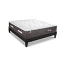 Pack Privilège 160x200 Cm Matelas Ressorts + Sommier Bois + Protège Matelas Anti Punaise