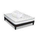 Pack Bartoldi 180x200 Cm Matelas Ressorts + Sommier Bois + Accessoires