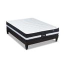 Ensemble Chambord 140x190 Cm Matelas Ressorts  + Sommier Bois