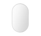 Miroir Ovale 40 X 70 Cm Pepper Blanc