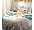 Housse De Couette 240x260 Cm + Taies D'oreiller, Coton 47 Fils, Alma