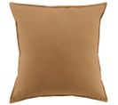 Taie D'oreiller 63x63 Cm Flanelle De Coton Camel