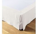 Cache Sommier 90x190 Cm Gaze De Coton Chantilly