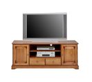 Meuble Tv Bar 60 Pouces Merisier 2 Portes 2 Tiroirs L 158.8 H 60.3 P 46 Cm