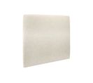 Tete De Lit Tapissee Tissu Beige Clair L 200 Cm - Ep 10 Cm Rembourre