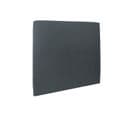 Tete De Lit Tapissee Velours Gris Anthracite L 200 Cm - Ep 10 Cm Rembourre