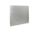 Tete De Lit Tapissee Bouclette Gris L 140 Cm - Ep 10 Cm Rembourre