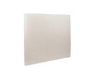 Tete De Lit Tapissee Bouclette Beige L 200 Cm - Ep 10 Cm Rembourre