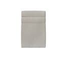 Tete De Lit Lignes Velours Gris Clair L 90 Cm - Ep 10 Cm Rembourre