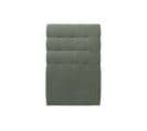 Tete De Lit Capitonnee Tissu Vert L 90 Cm - Ep 10 Cm Rembourre