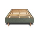 Sommier Kit Tissu Vert 90x190 H29cm