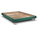 Sommier Kit Velours Vert 180x200 H29cm