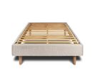 Sommier Kit Bouclette Beige 90x200 H29cm