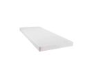 Sommier Tapissier Blanc Ep 13cm Avec Pieds 90x200