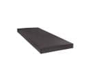 Sommier Tapissier Gris Anthracite Ep 13cm Avec Pieds 90x190